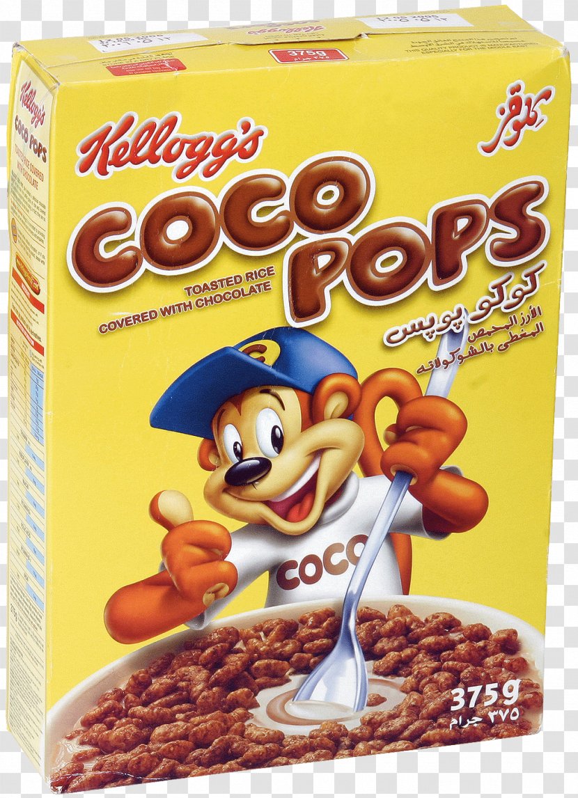 Cocoa Krispies Breakfast Cereal Kellogg's Rice Solids Transparent PNG