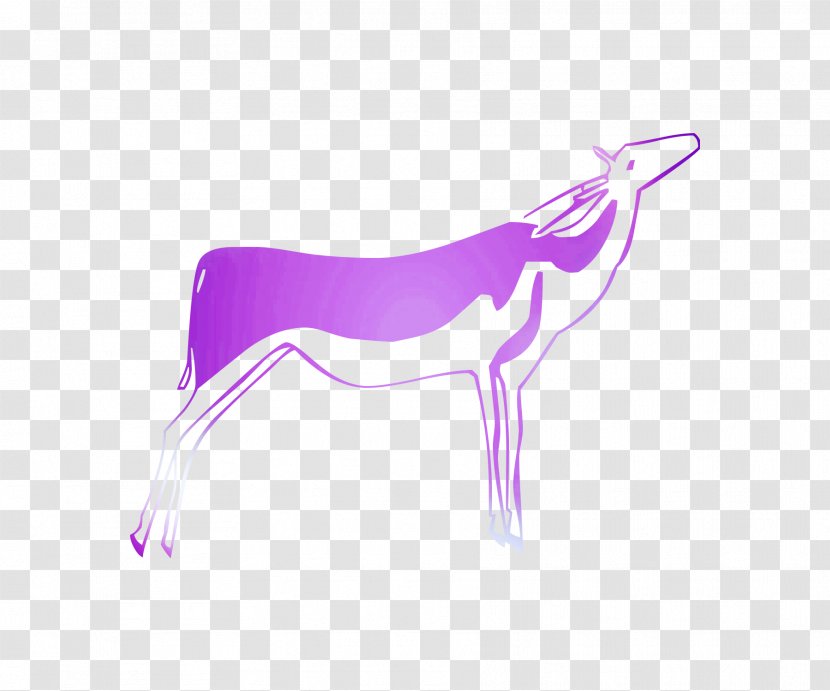 Canidae Dog Unicorn Illustration Graphics - Violet Transparent PNG