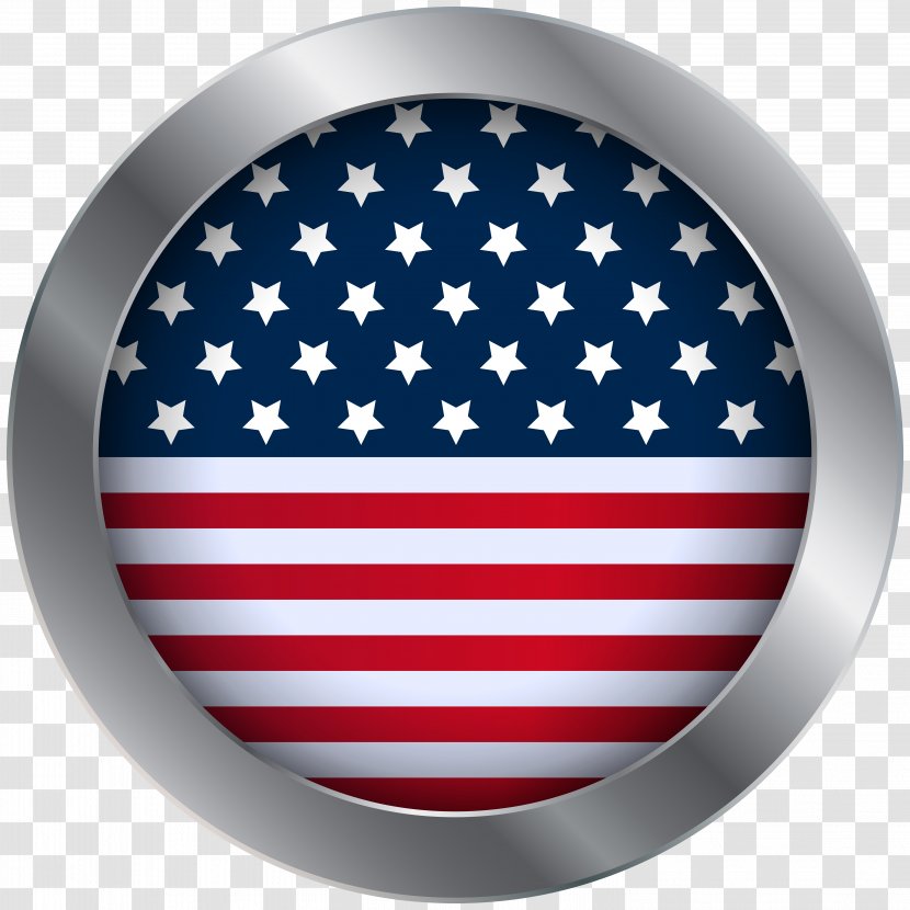 Flag Of The United States Independence Day - American Oval Clip Art Image Transparent PNG