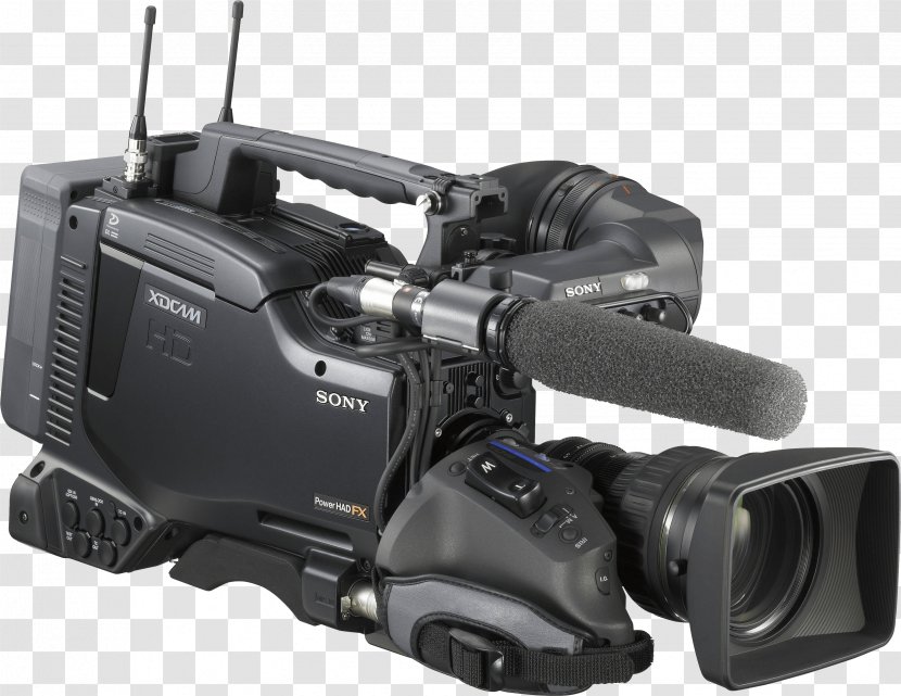 Sony Video Camera XDCAM Charge-coupled Device - Image Transparent PNG