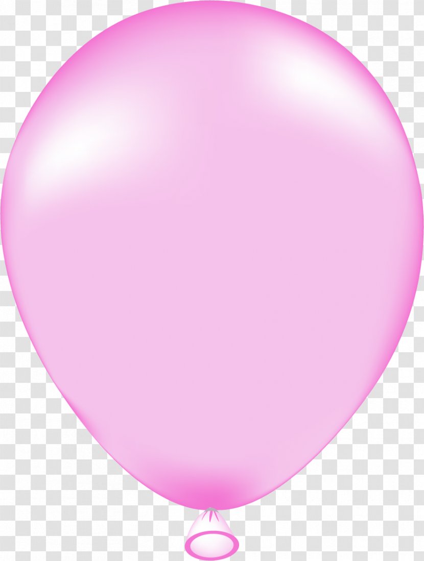 Clip Art Pink Birthday Balloons Party - Balloon Transparent PNG