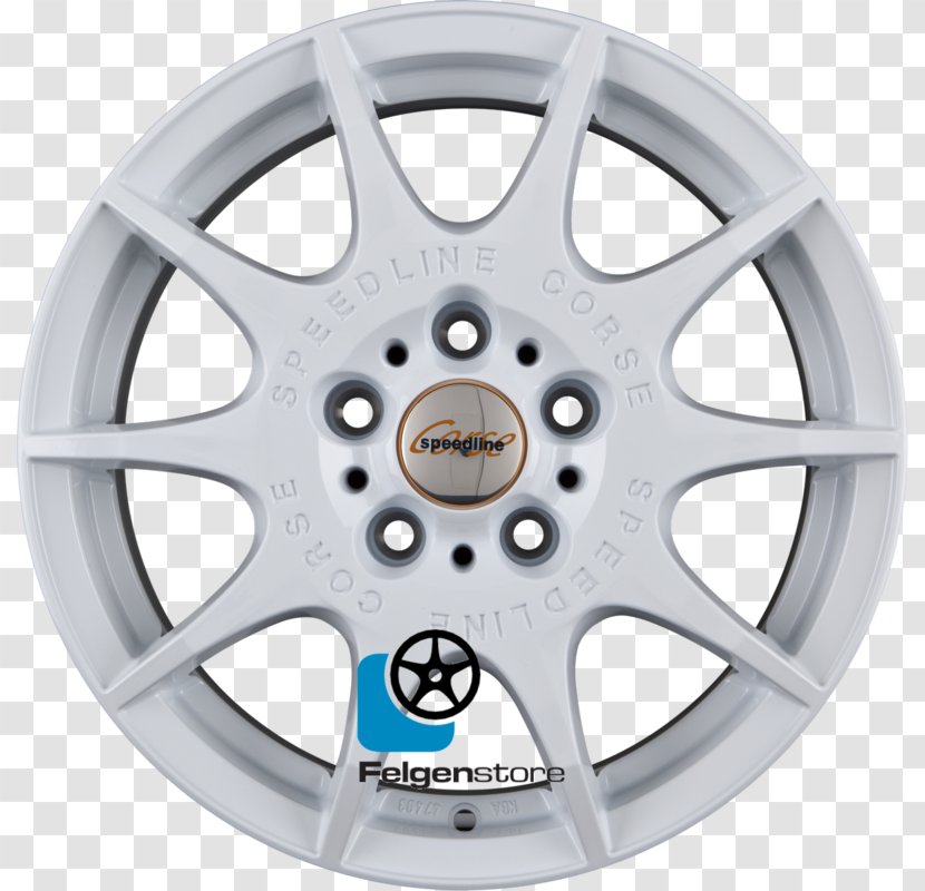 Alloy Wheel Car Hubcap Rim Spoke - Autofelge Transparent PNG
