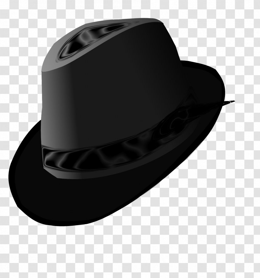 Hat On Michael Jackson Fedora Clip Art - Sombrero - Hats Transparent PNG