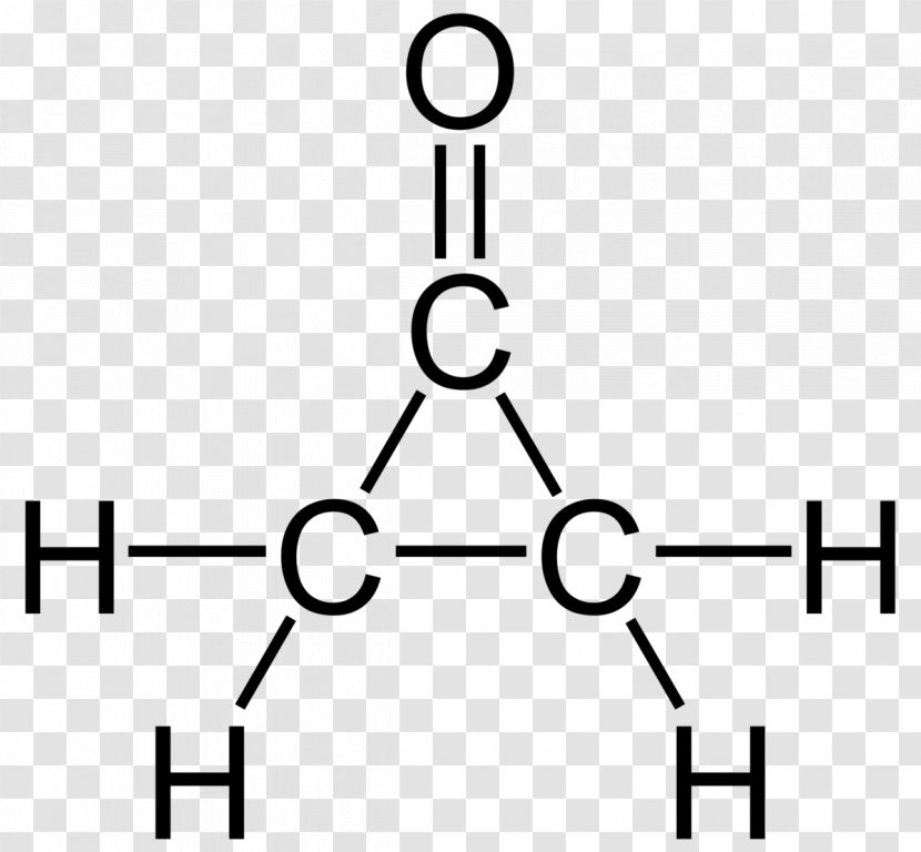 Cyclopropanone Structural Formula Cyclopropane Cyclopropanol Chemical - Resonance - Key Point Transparent PNG