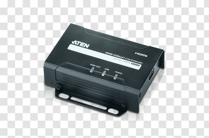 ATEN VE801R HDMI HDBaseT-Lite Extender Signal AV Receiver - Adapter - Computer Transparent PNG