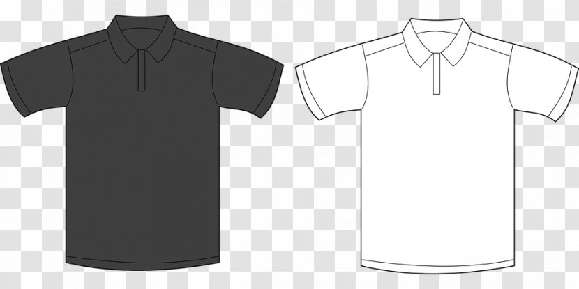 T-shirt Polo Shirt Clothing Clip Art - Collar Transparent PNG