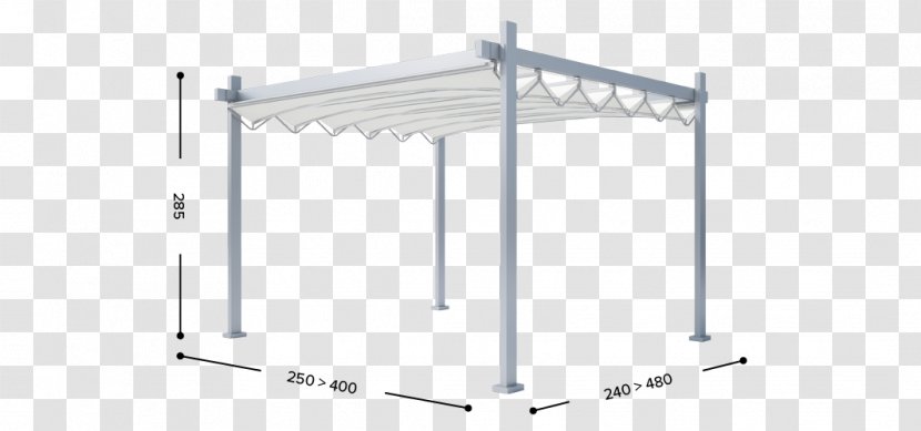 Roof Patent System Drain - Arch Bridge - White Pergola Transparent PNG