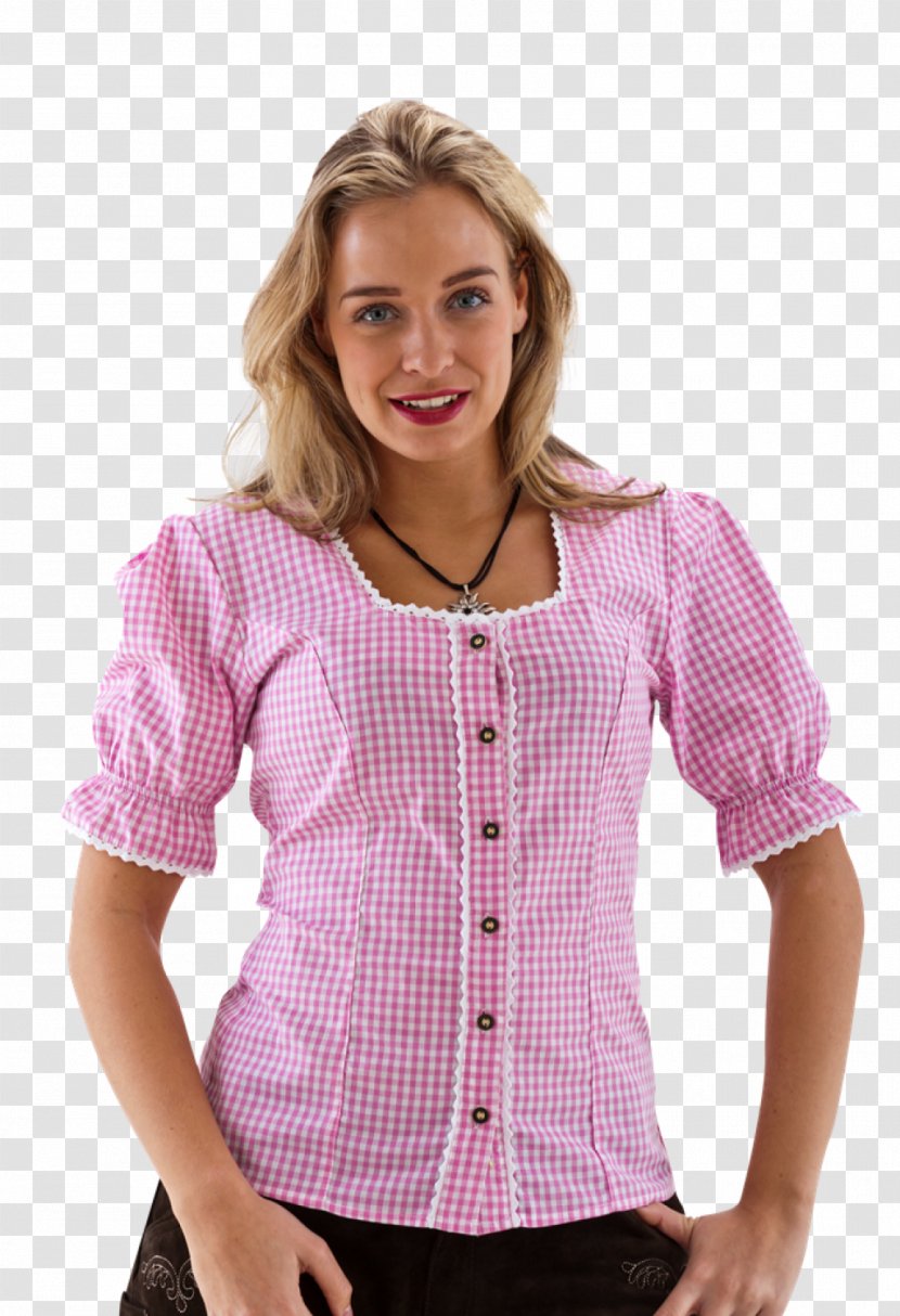 T-shirt Clothing Tyrol Pink Blouse - Magenta Transparent PNG