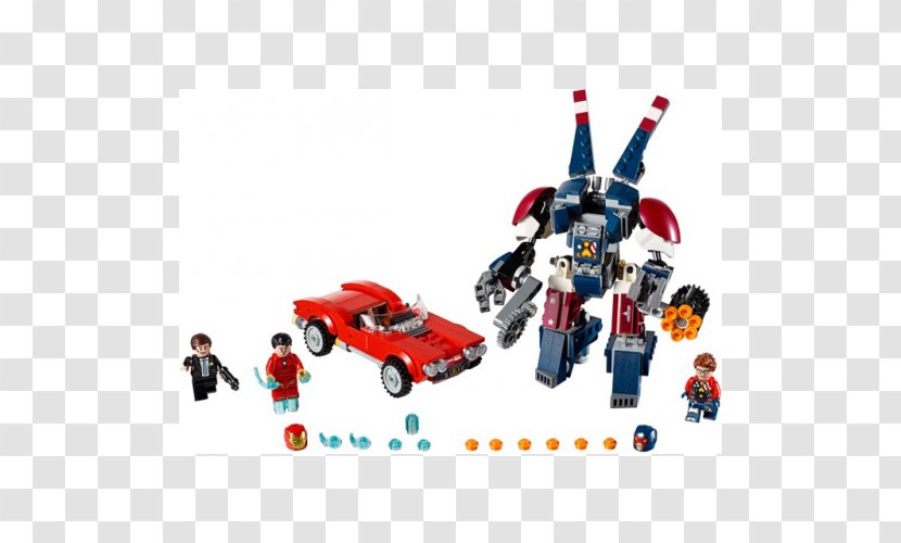 Lego Marvel Super Heroes Iron Man Justin Hammer Phil Coulson Marvel's Avengers - Play Vehicle Transparent PNG
