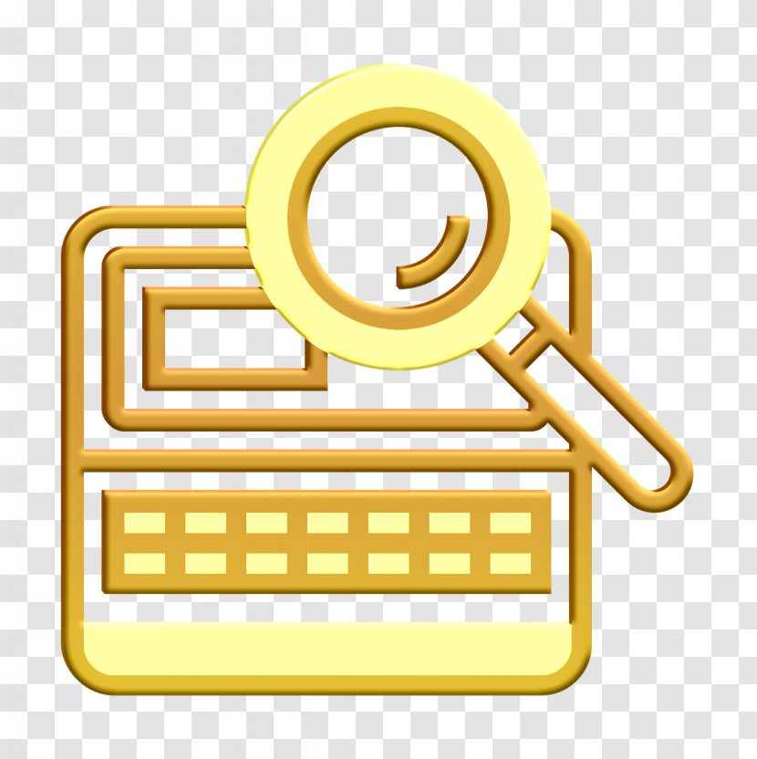 Business Analytics Icon Search Icon Transparent PNG