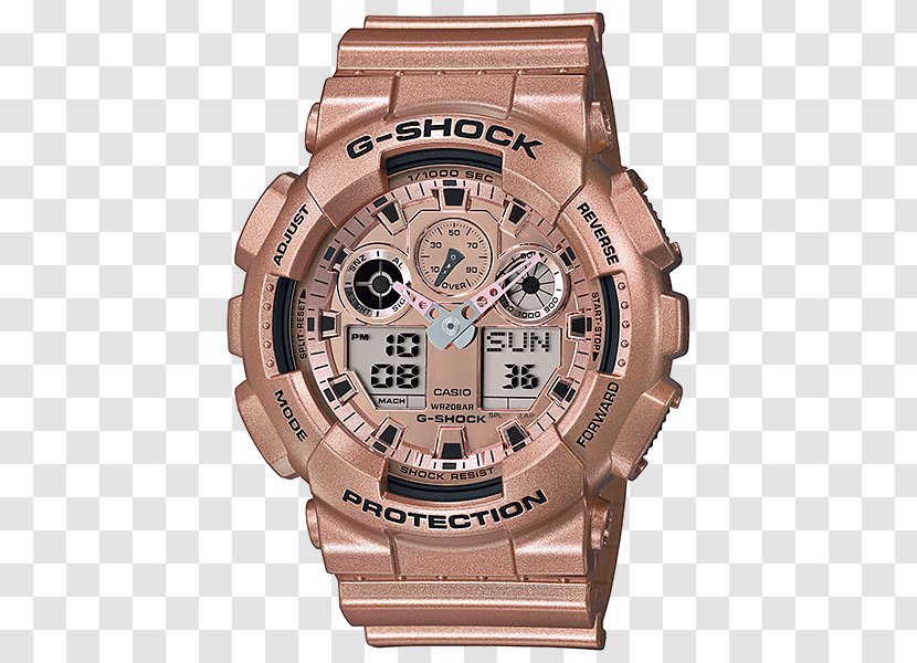 Master Of G G-Shock Watch Casio Gold - Gshock - Shock Transparent PNG