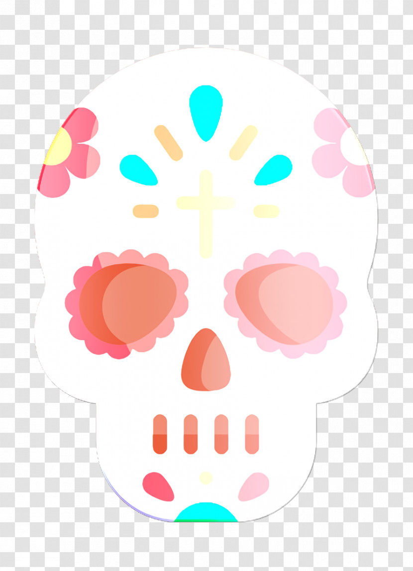 Día De Muertos Icon Skull Icon Mexico Icon Transparent PNG
