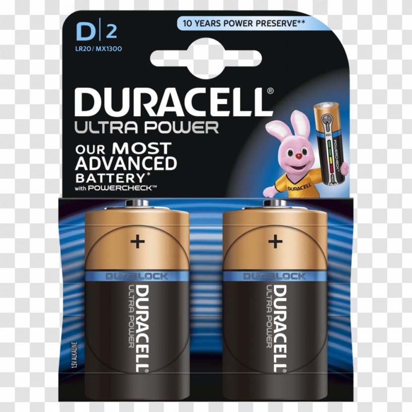 Alkaline Battery Duracell D AAA Transparent PNG