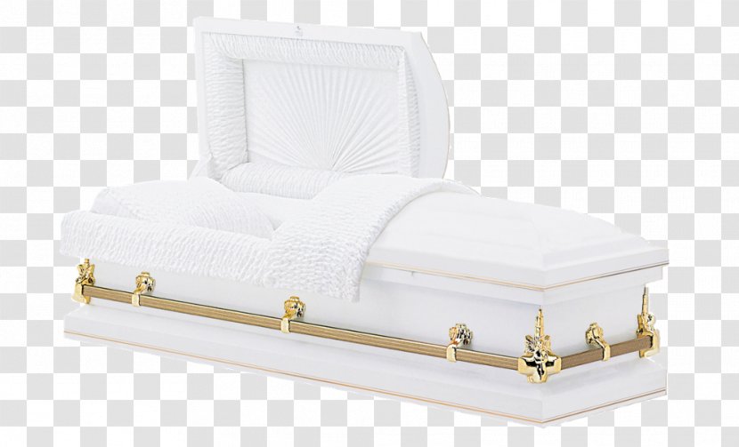 Caskets Burial Vault Cremation Funeral - Box - Metal Coffin Transparent PNG
