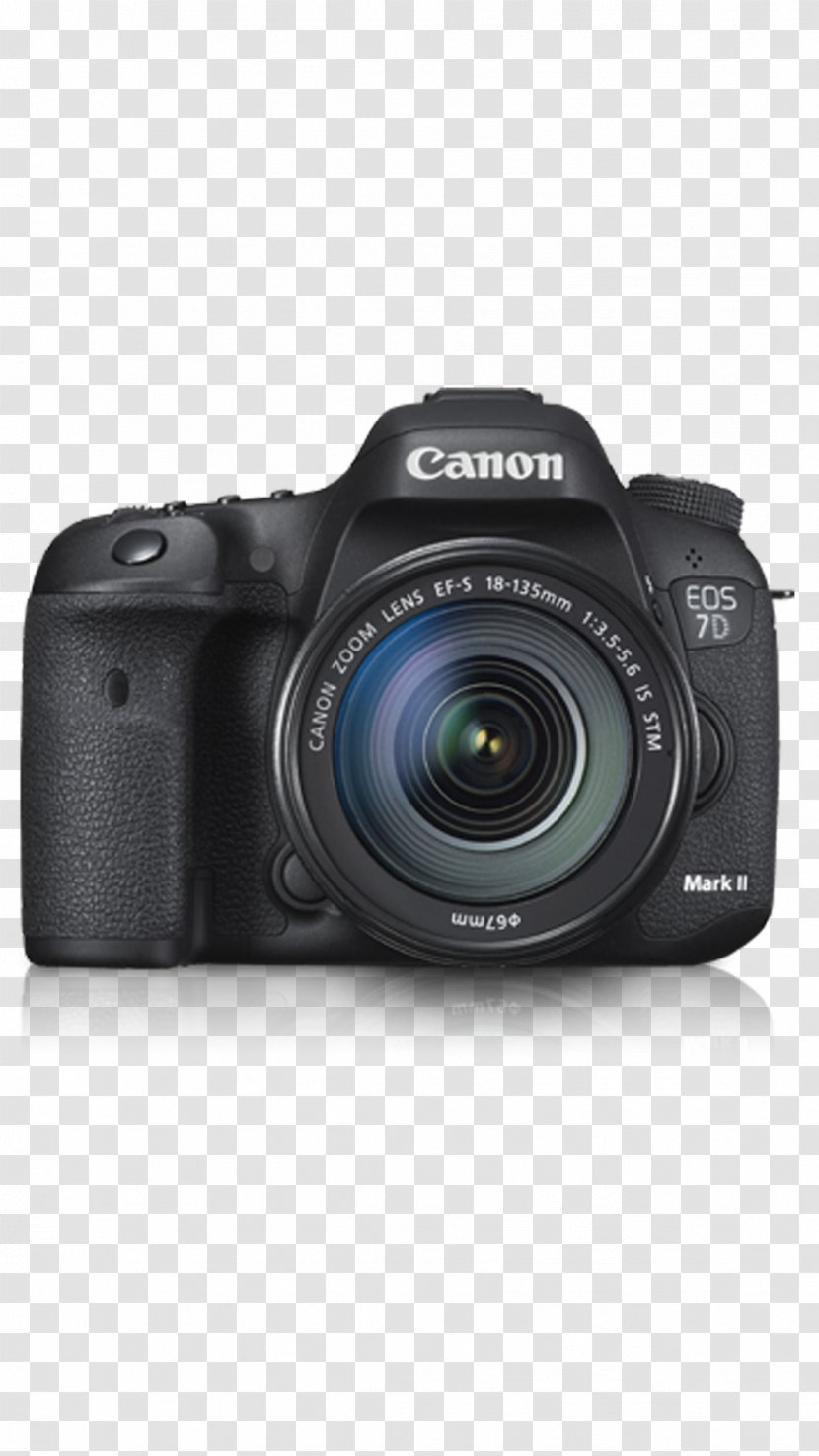 Canon EOS 7D Mark II 80D 70D Digital SLR - Photography - Camera Transparent PNG