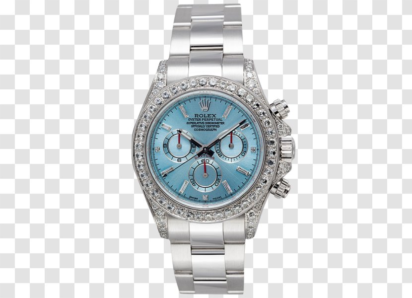 Rolex Daytona Oyster Perpetual Cosmograph Watch Diamond - Clock Transparent PNG