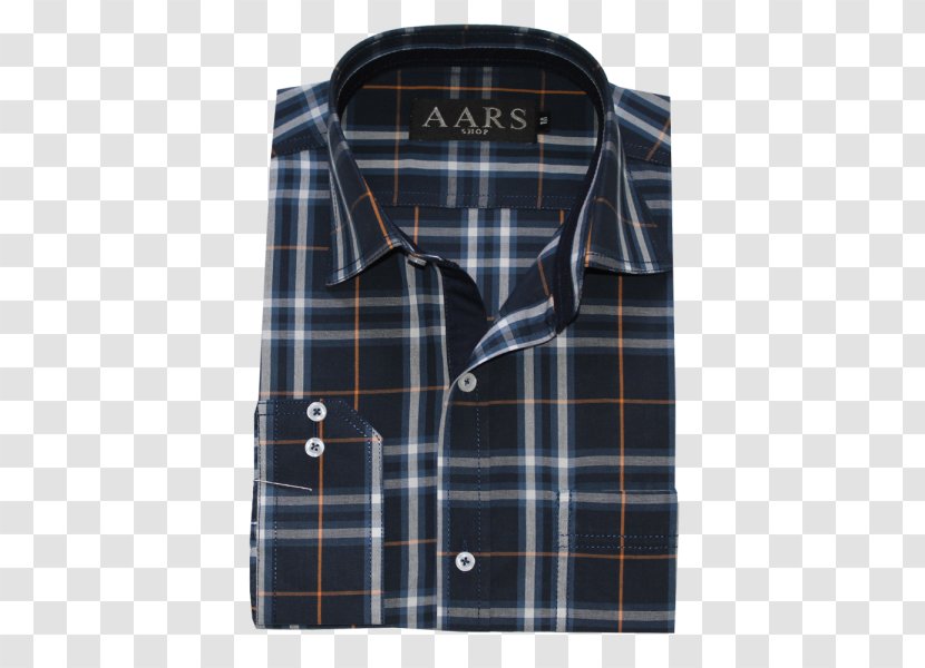 Dress Shirt Aars Shop Clothing Collar - Tartan Transparent PNG