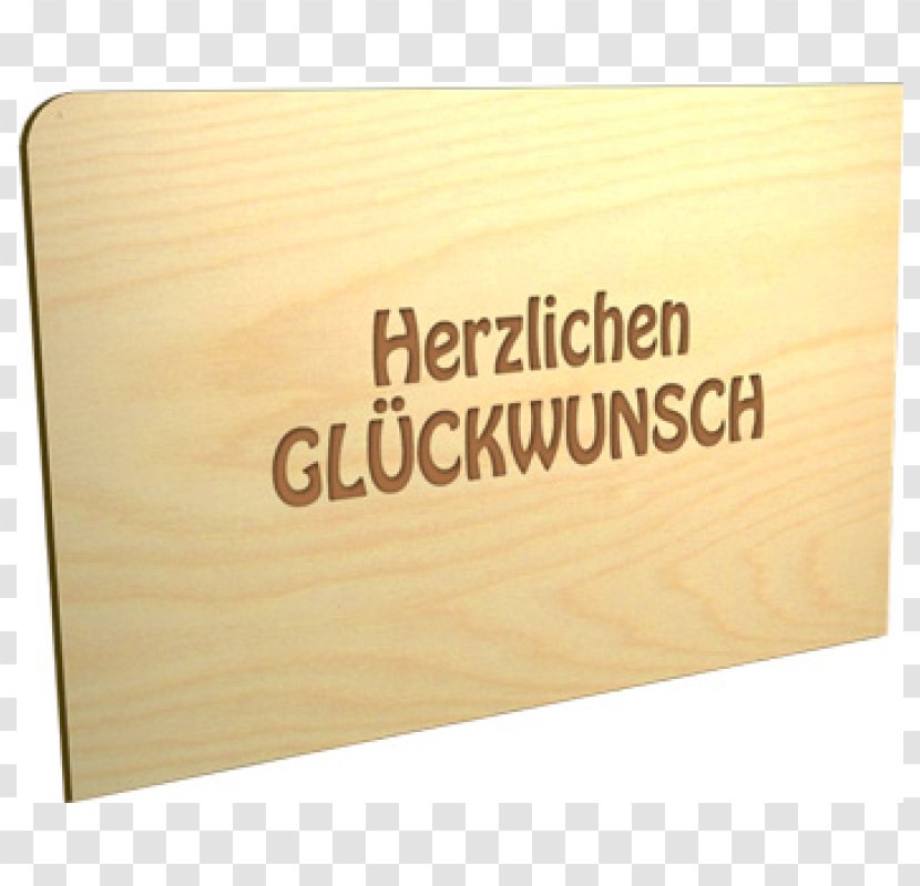 Plywood Post Cards Blahoželanie Beuken - Love - Wood Transparent PNG