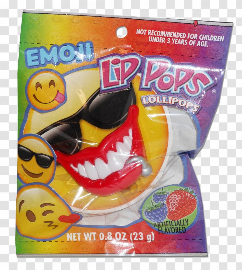 Candy Crush Soda Saga Emoji Lollipop - Lip Emojis Transparent PNG