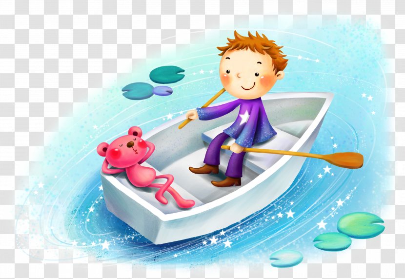 Boat Image Cartoon Illustration Child Transparent PNG