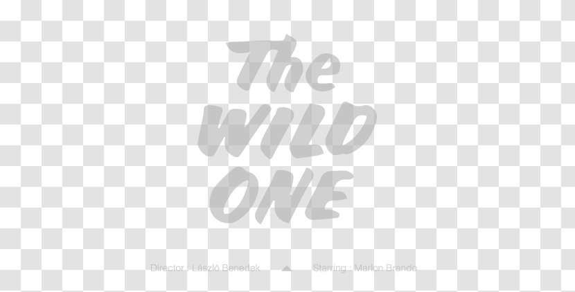 Logo Product Design Brand Film Poster - Marlon Brando The Wild One Transparent PNG