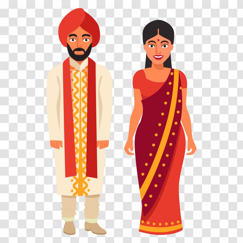 Weddings In India Vector Graphics - Tradition Psd Transparent PNG
