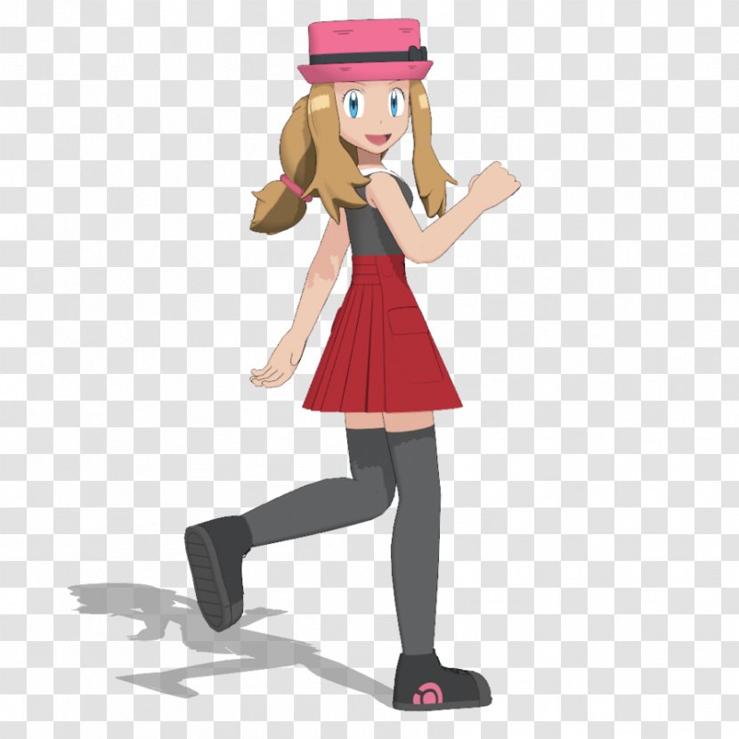 Pokémon GO Serena Ash Ketchum MikuMikuDance - Pokemon Go Transparent PNG