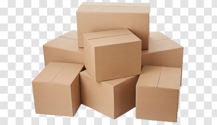 Corrugated Fiberboard Cardboard Box Relocation Design - Carton Transparent PNG