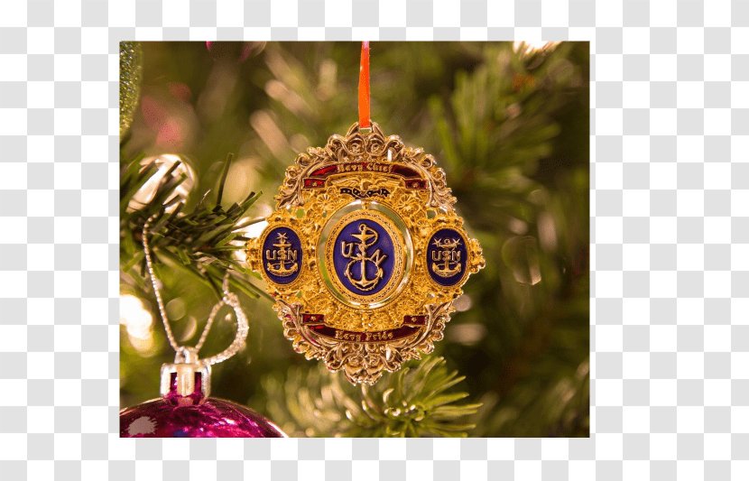 Christmas Ornament Chief Petty Officer Santa Claus - Coin Transparent PNG