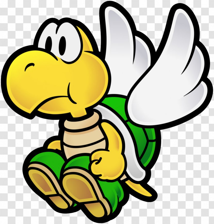 Super Paper Mario Bros. Bowser - Luigi Jam - Flying Transparent PNG