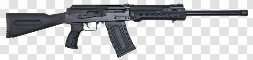 Saiga-12 AK-47 Automatic Shotgun Kalashnikov USA - Gun Accessory - Ak 47 Transparent PNG