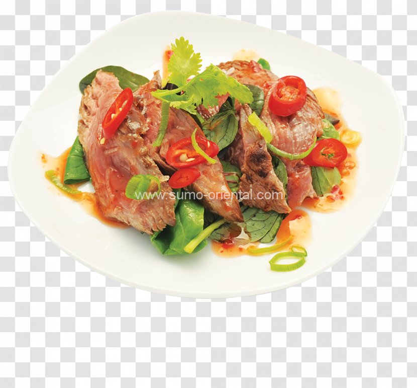 Veal Recipe Garnish Dish Beef - Meat - Sumo Sushi Transparent PNG