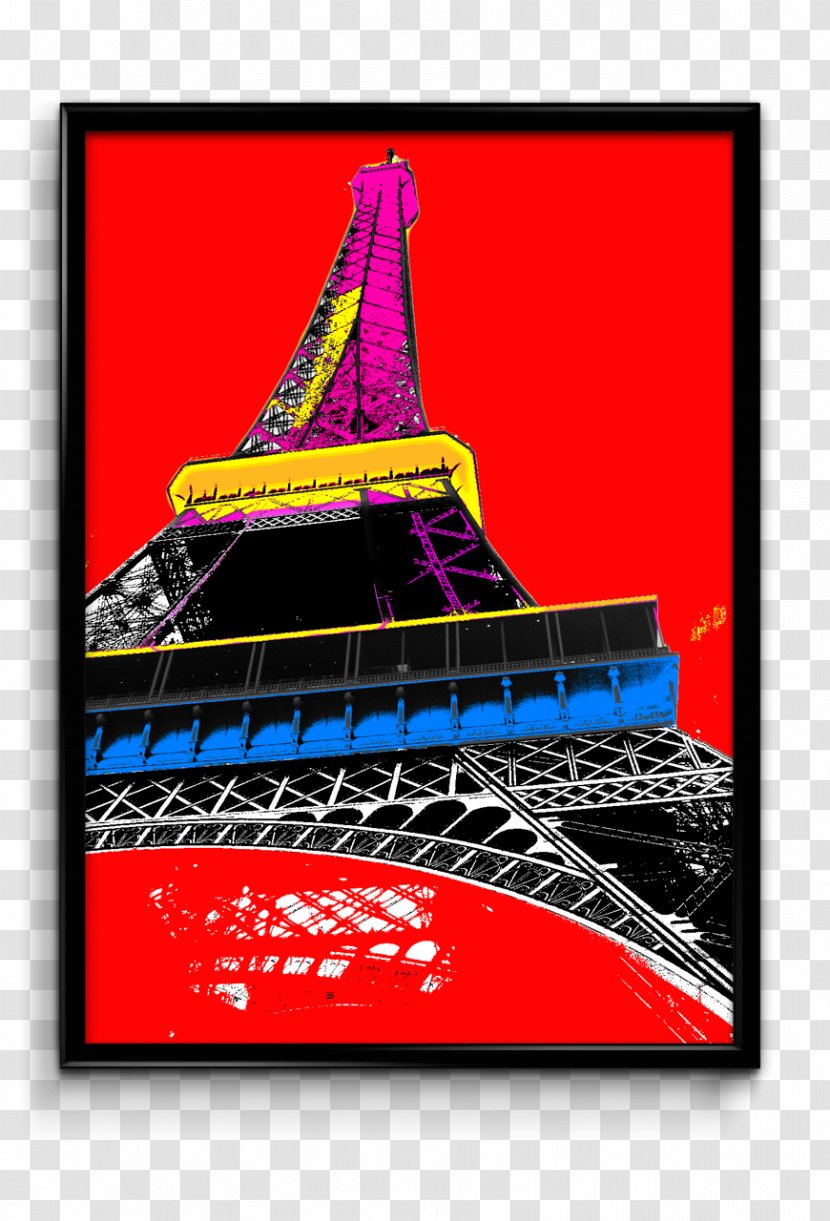 Eiffel Tower Poster Transparent PNG