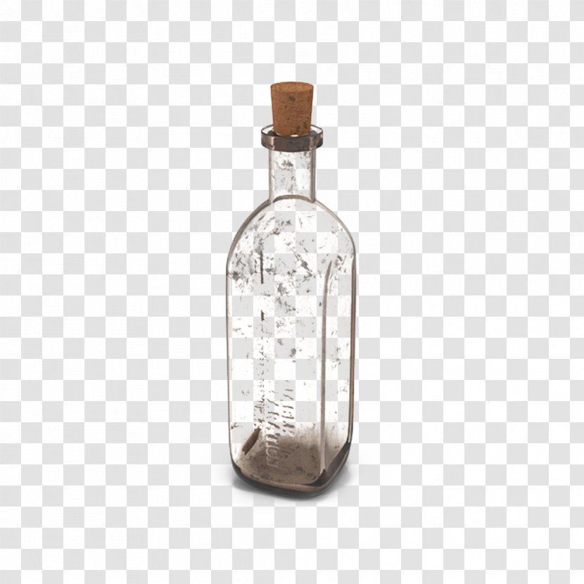 Glass Bottle Wood - Old Bottles Transparent PNG