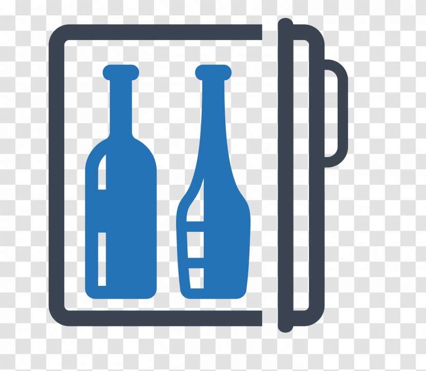 Minibar Room Hotel Icon - Hair Dryer - Blue Flat Simple Refrigerator Transparent PNG