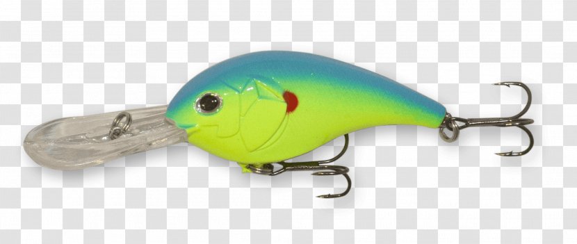 Blue Chartreuse Trophy Technology Fish - Red Backward Transparent PNG