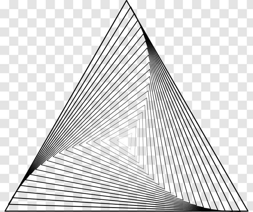Penrose Triangle Geometry Geometric Shape - Drawing Transparent PNG