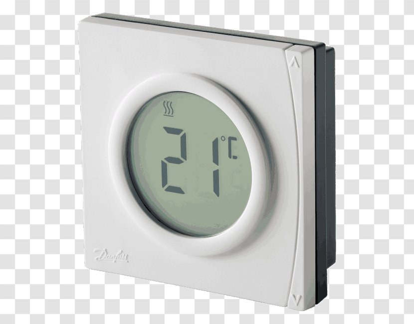 Programmable Thermostat Danfoss Underfloor Heating Smart - Room - Randall L Stephenson Transparent PNG