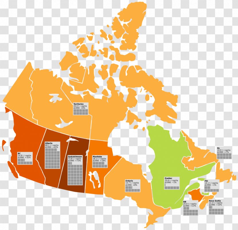 Provinces And Territories Of Canada United States Flag Map Transparent PNG