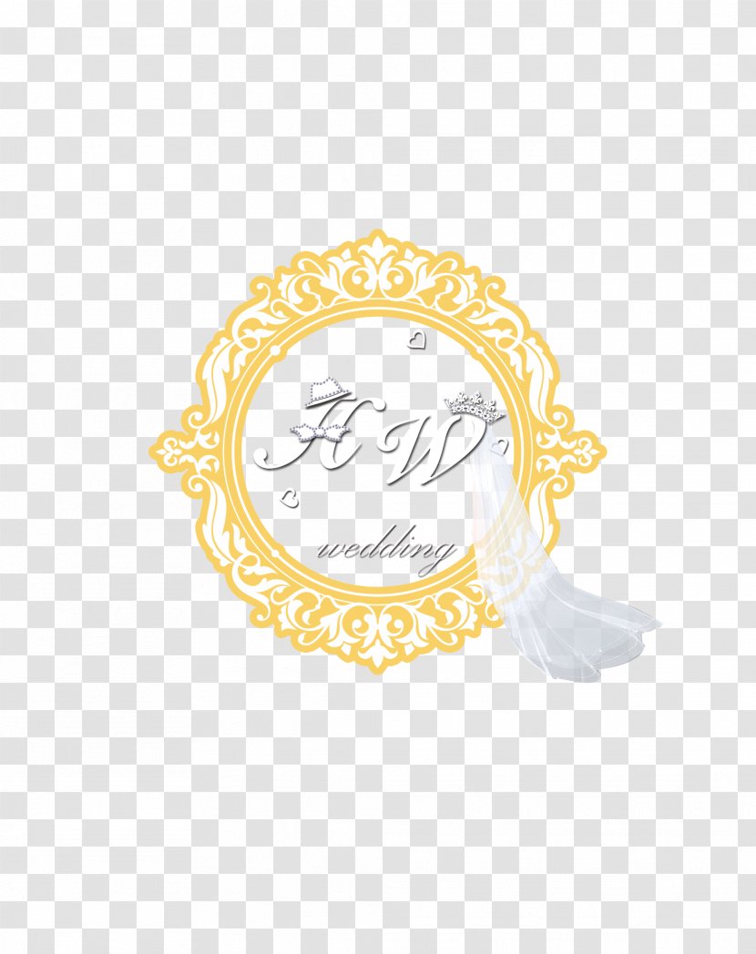 Wedding Invitation Text Brand Logo Yellow - Welcome Card Transparent PNG