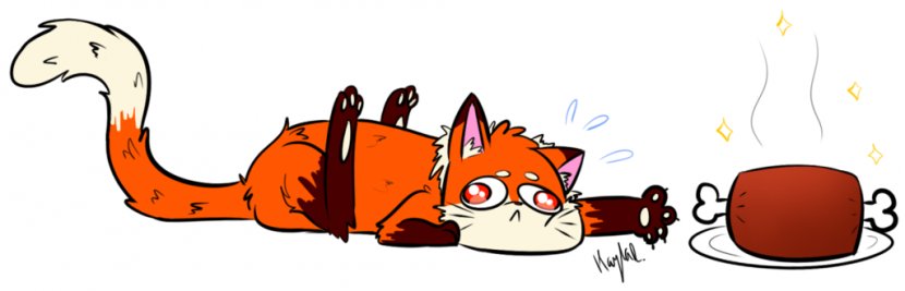 Red Fox Art Clip - Cartoon - Hungry Cliparts Transparent PNG