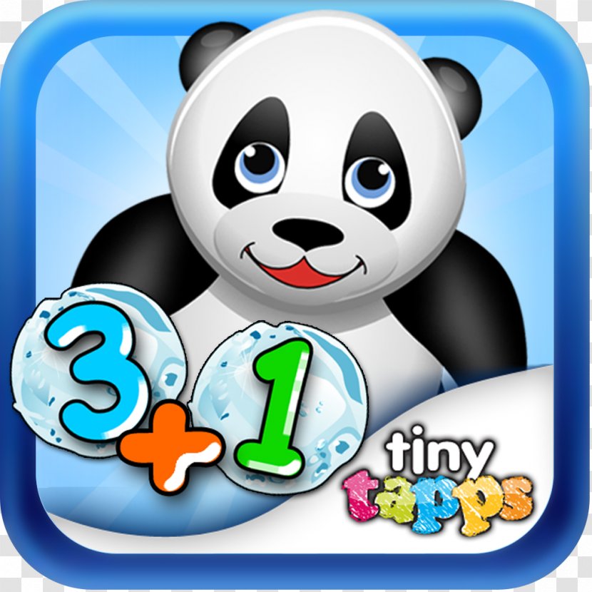 Number App Store Pre-math Skills Game - Panda Transparent PNG