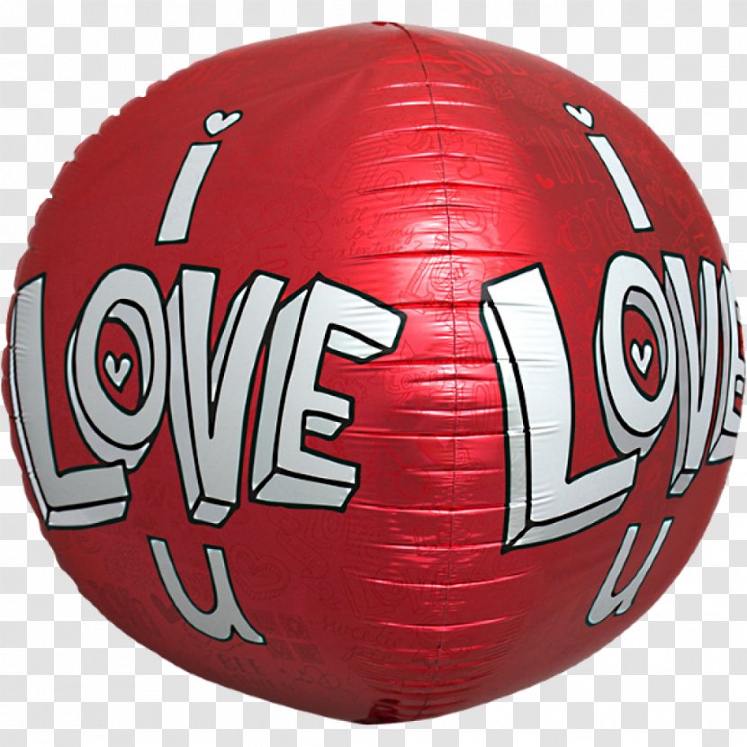 Mylar Balloon Toy Love Heart - Sports Equipment Transparent PNG