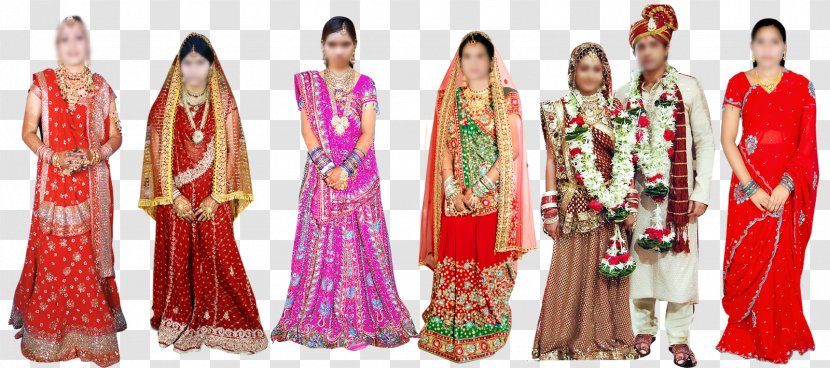 Clothing Wedding Dress Fashion Formal Wear - Tradition - Indian Bride Transparent PNG