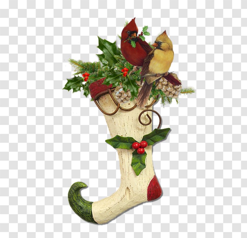 Christmas Candy Cane Santa Claus Clip Art - Flowerpot - Bouquet Of Flowers Transparent PNG