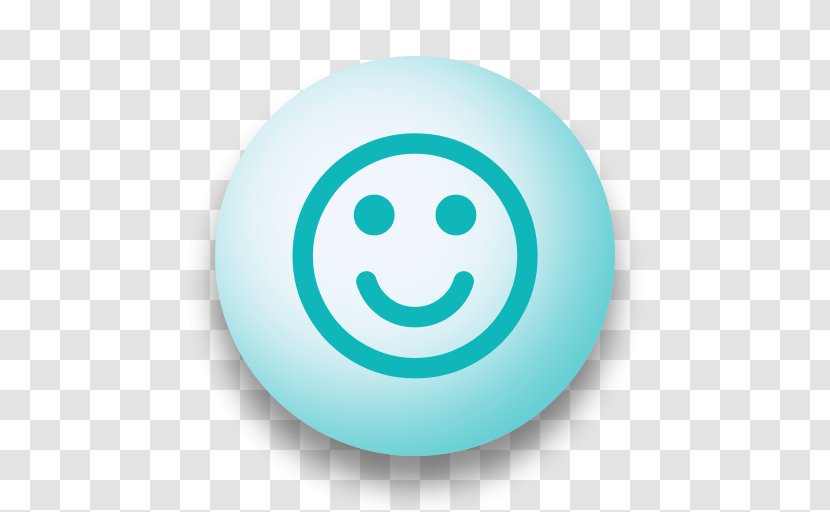 Smiley Emoticon Blog Online Chat - Aqua Transparent PNG