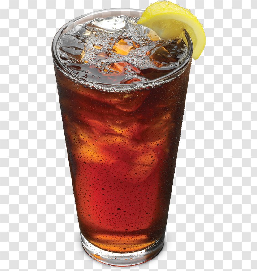 Rum And Coke Long Island Iced Tea Fizzy Drinks - Cocktail - Ice Cream Menu Transparent PNG