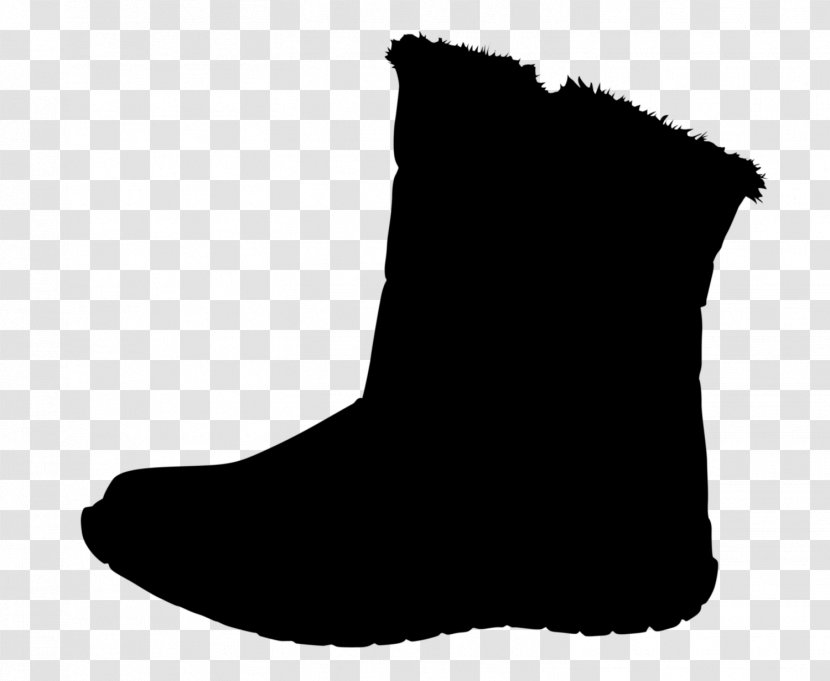 Black & White - M - Shoe Boot Font Walking Transparent PNG