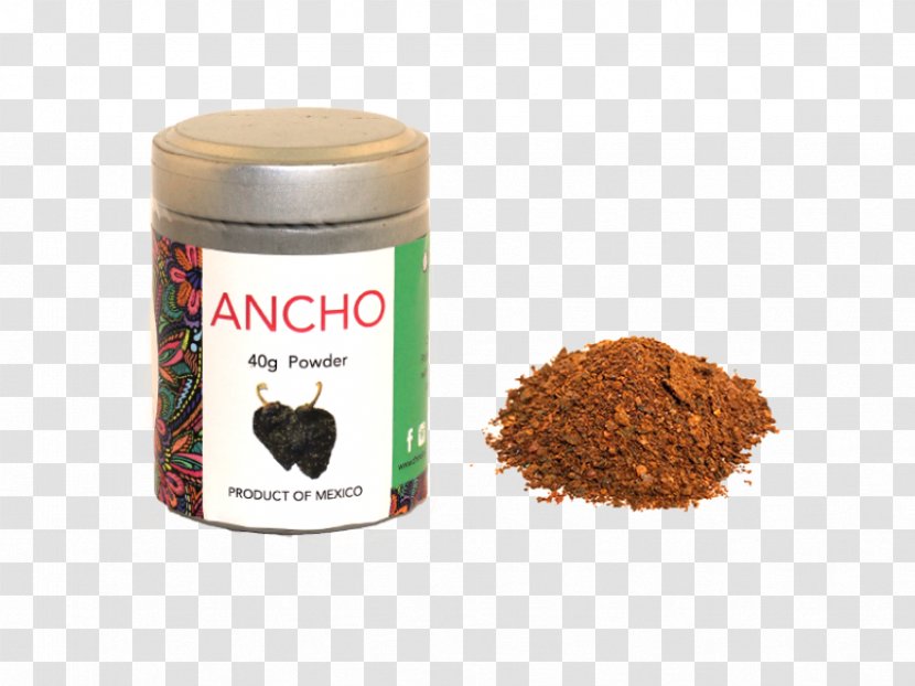 Chili Powder Pepper Poblano Spice - Raisin Transparent PNG
