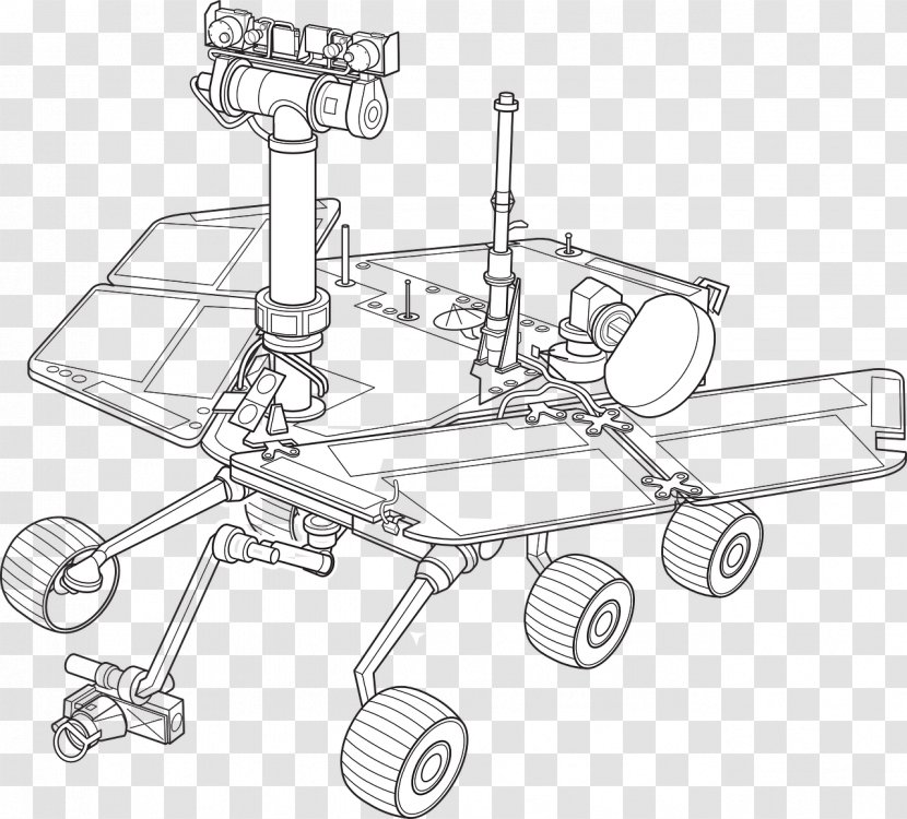 Mars Exploration Rover Phoenix Opportunity - Furniture - Space Vehicles Transparent PNG